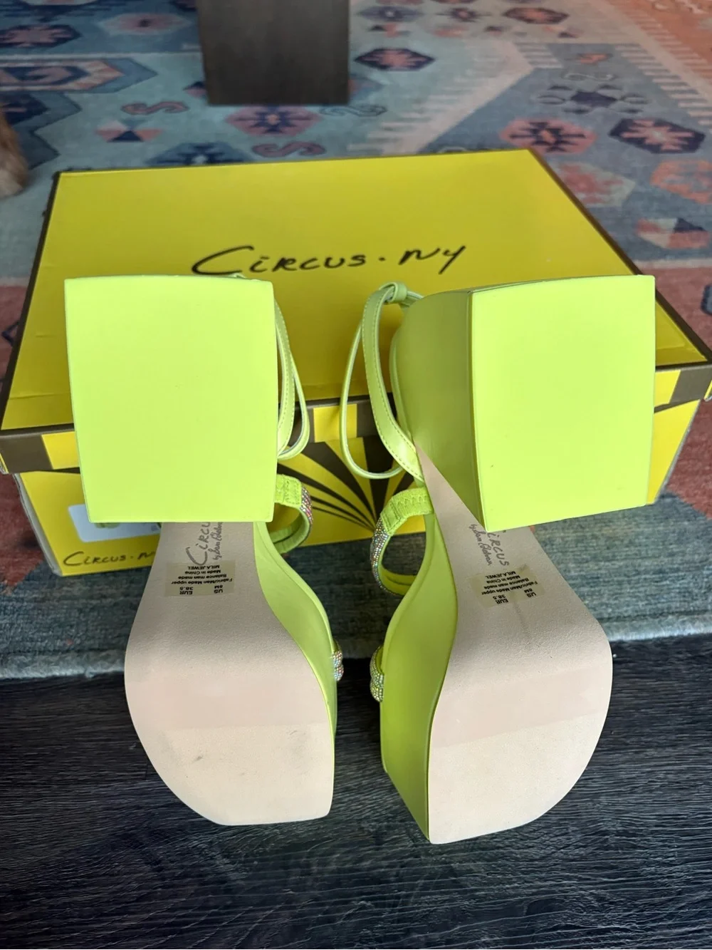 NWB Circus NY Mila Platform Dress Sandals